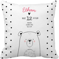 Coussin personnalisé Ethan