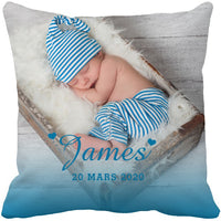 Coussin personnalisé James