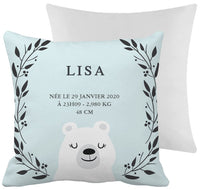 Coussin personnalisé Lisa